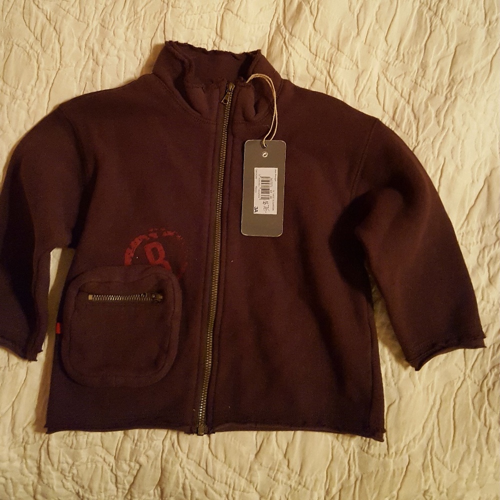 Kid Boys Full Zip Sweatshirt - Sz 3T - NWT